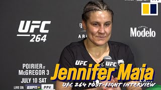 UFC 264: Jennifer Maia UFC 264 post fight interview | SCMP MMA