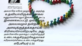 வெற்றிகரமான சத்தியம் (26.07.2024)   ஆவிக்குரிய வரங்களும் ஊழியங்களும் -  வியப்பூட்டுகிற வளர்ச்சி