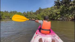 Kayaking in Khavane Beach 🏖️