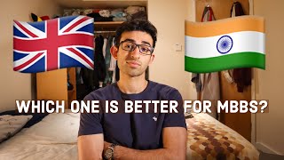 MBBS in the UK vs MBBS in India | Medicine Abroad (Salary, Fees, Curriculum, Rankings) 🇬🇧🇮🇳