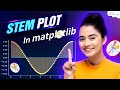 Stem Plots with Matplotlib - What are Stem Plots | Matplotlib Python Tutorial