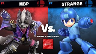 RAW #34 - Mbp (Wolf) Vs. Strange (Mega Man) - Winners Semi-Finals - SSBU