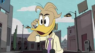 Scene from DuckTales 2017 episode Beware the B.U.D.D.Y. System! with Wallace and Gromit Music