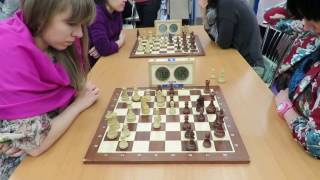 2017-03-10 WGM Girya - WGM Bogumil Ostankino chess Cup