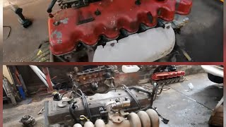 Ford Falcon el engine swap  all parts to au engine