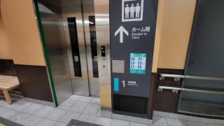 【三菱製】JR松島海岸駅 1番線側エレベーター