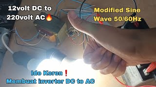 Cara Membuat Interver DC to AC 220volt Menggunakan IRFP250N BC547