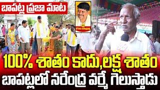 100 శాతమే కాదు లక్ష శాతం నరేంద్ర వర్మే గెలుస్తాడు | Bapatla | TDP | Vegesana Narendra Varma