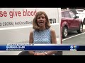 Red Cross blood driver