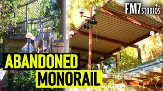 ABANDONED Metro Monorail! Six Flags Magic Mountian! (WHAT’S LEFT?)