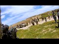 US Army Helmet Cam Afghanistan War Combat Footage, Joint Patrol with ANA, AUP, ABP Part 2