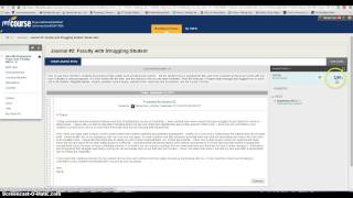 Viewing Grades and Feedback in Blackboard