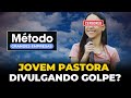 Jovem PREGADORA Divulgando o Golpe Método Grande Empresas | Promessa de R$300 por dia