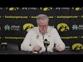 iowa men s basketball post game press conference – 1 21 25 minnesota