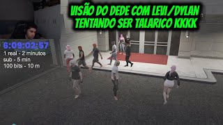 VISÃO DO DEDE COM LEVI  TENTANDO SER TALARICO KKKK