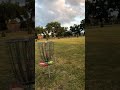 Almost ace on hole 22 brys disc golf course St. Clair Michigan