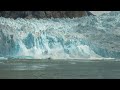 2018 massive glacier calving south sawyer glacier tracy arm alaska