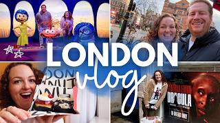 LONDON VLOG! 🇬🇧 Mundo Pixar Experience, Lego, Leicester Square Food Hall, Dracula & Book Shopping 📚