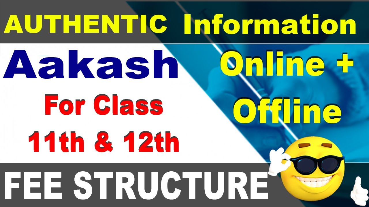 Aakash Fee Structure 2024 || Aakash Fees For NEET 2024 || Toppers Talk ...