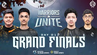 FMA ESPORTS PRESENTS WARRIORS UNITE GRAND FINALS DAY 1 | FT. #Asi8, #4t, #141, #7E .....