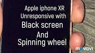 Apple iPhone XR Stuck on Spinning Wheel Black Screen EASY FIX iPhone X/XS/XR/11/12