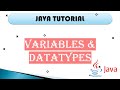 Java Tutorial – Variables, Data Types and Type casting
