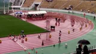 2015年　第69回愛知県高校総体　名北支部予選　女子　400h決勝(0504)