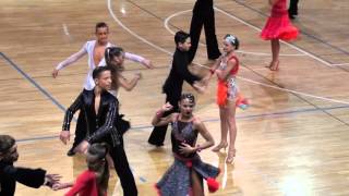 Brin Hlade \u0026 Laura Walter - Cha cha cha M  (Maribor Open 2015)