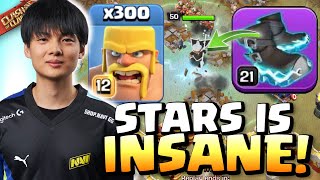 Stars attempts 300x BARB Spirit Walk attack to BREAK TH17! Clash of Clans