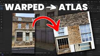 Turn BAD, Warped Photos into Perfect Texture Atlases (Free)