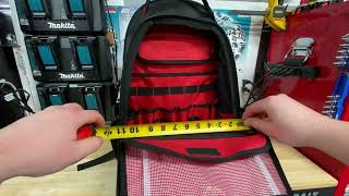 Milwaukee Jobsite Backpack Quick Look Through! 48-22-8200