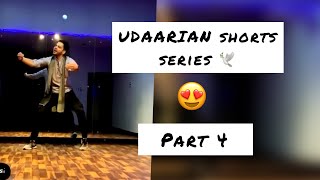 UDAARIAN🕊❤️ #shorts series (part 4)| Dance video | Lyrical | Nitin's World | Satinder Sartaaj 💫