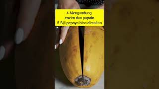 Fakta unik pepaya#fruit#business