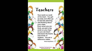 Teacher || Respect Your teacher || Short poem on Teacher