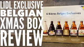 Lidl 6 Exclusive Belgian Ales By Brouwerij Van Steenberge | Lidl Christmas Belgian Ales Review