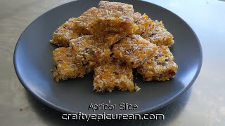 Apricot Slice | gluten free, dairy free raw food goodness