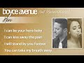 Hero - Enrique Iglesias (Lyrics)(Boyce Avenue ft. Mariana Nolasco acoustic cover) on Spotify & Apple