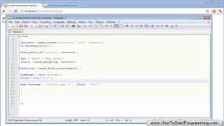PHP Tutorial 29 MySQL Reading Data PHP For Beginners