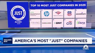 America's most 'Just' companies in 2025: Here's who made the list