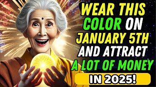 Wear This Color on January 5th  and Attract Lots of MONEY in 2025 | Buddhist Teachings