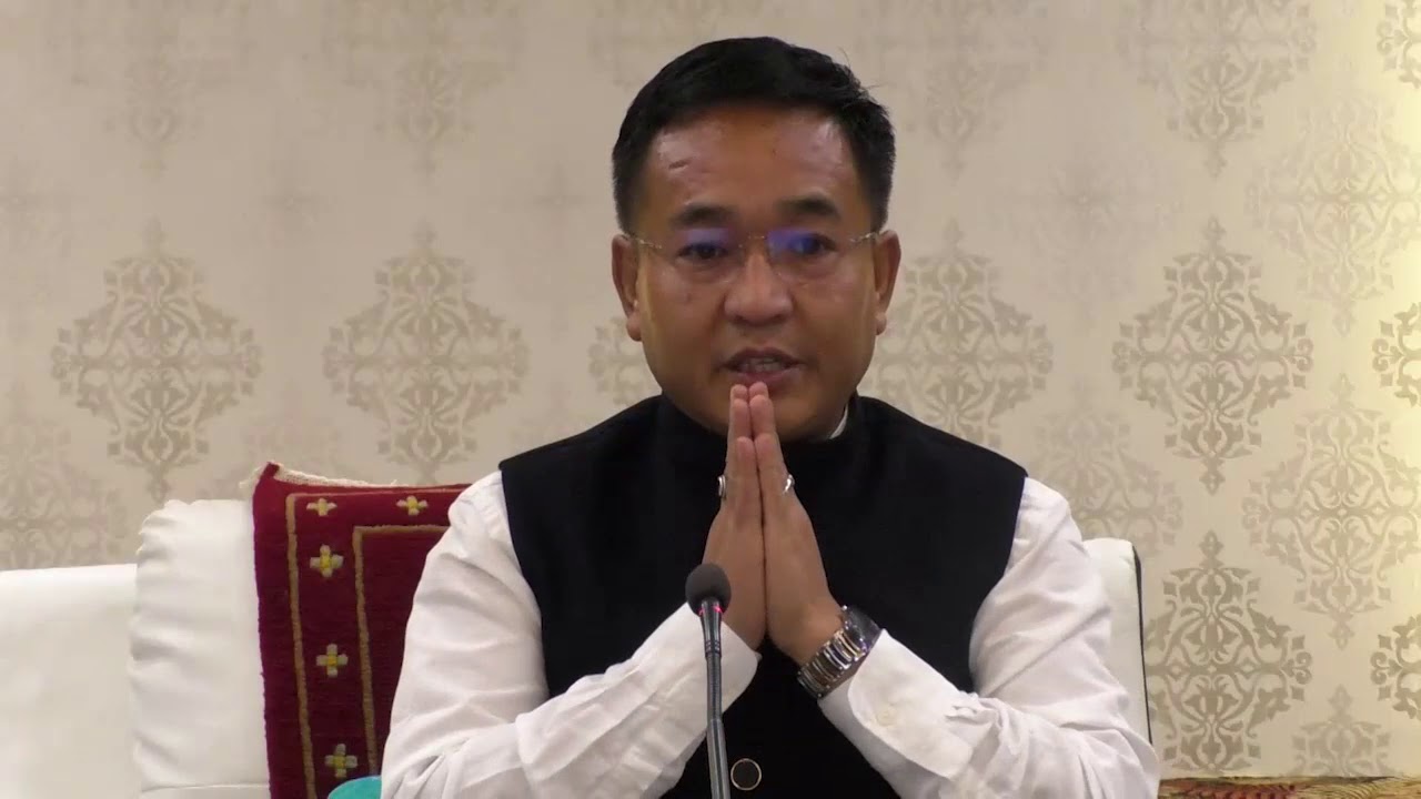 Sikkim | Address Of The Chief Minister PS Tamang In Regard To Covid-19 ...