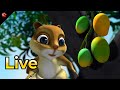 🔴 LIVE STREAM 🎬 Manjadi Cartoon Live for Kids 😻 Kathu and Pupi Stories and Songs 🐶