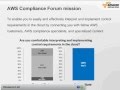 AWS Webcast - AWS Compliance Forum Introduction