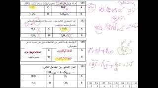 التحصيلي -   الكيمياء 1 - مسارات - المول - قياس المادة