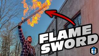 Making a Flame Sword 3D Printed in PLA