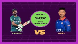Pakistan vs Nepal Asia Cup 1st Match Prediction, Dream11 Team Prediction, PAK vs NEP ODI Playing11