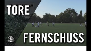 An den Innenpfosten und rein l Tor von Christopher-Lennon Skade(BSV Eintracht Mahlsdorf)