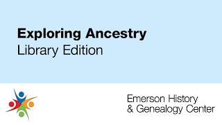 Exploring Ancestry Library Edition