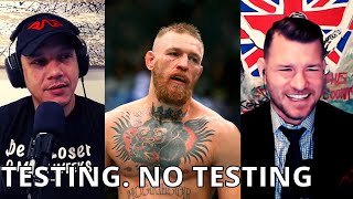 Connor McGregor has some questions about testing. Bisping explains why results are not public.