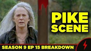 Walking Dead 9x15 Breakdown! PIKE SCENE Explained!